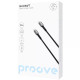 Кабель Proove Silicraft Type-C – Type-C (1 м · 60W · 3A) (Black)