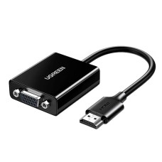 Переходник Ugreen CM611 HDMI – VGA (Black)