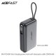 Повербанк Acefast M34 35W (20000 mAh) (Gray)