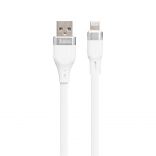 Кабель Hoco U72 Forest Silicone USB-A – Lightning (1.2 м · 12W · 2.4A) (White)
