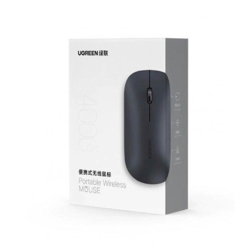 Мишка бездротова Ugreen Wireless Mouse MU001 (Black)