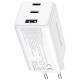 Мережевий зарядний пристрій Proove Pocket Gan USB-A+2xUSB-C (65W · 3A) (White)