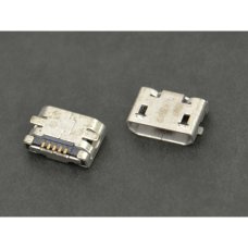 Роз'єм зарядки для Nokia 207 5 pin (2 кріплень) (контакти знизу) (Micro USB) без шлейфа