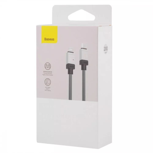 Кабель Baseus CoolPlay Series Type-C – Lightning (2 м · 20W · 3A) (CAKW000101) (Black)