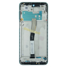 Дисплей для Xiaomi Redmi Note 9 Pro с тачскрином в рамке (Green) (Original)