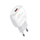 Сетевое зарядное устройство LDNIO A1306q USB-A (18W · 3A) с кабелем USB-A – Type-C (White)