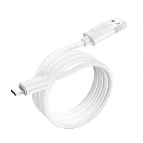 Кабель Borofone BX55 USB-A – Micro-USB (1 м · 12W · 2.4A) (White)