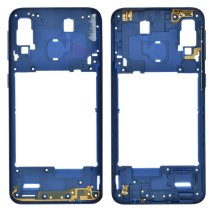 Средняя часть корпуса для Samsung A405 Galaxy A40 (2019) (Blue)