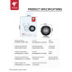 Наушники Bluetooth Wireless FLYCDI TWS-002 (Black)