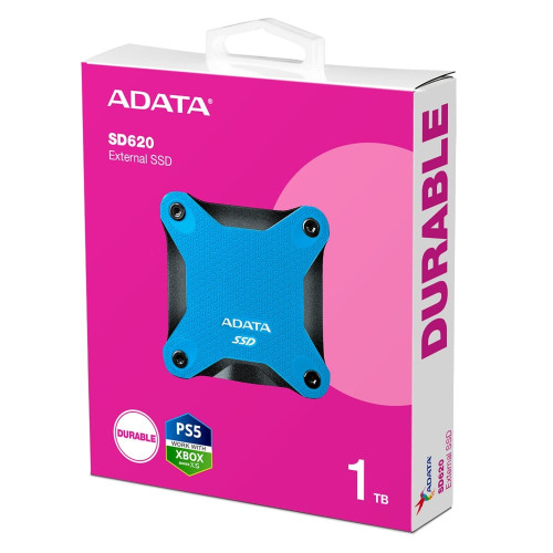 Внешний SSD-накопитель ADATA SD620 1TB USB 3.2 (Blue)