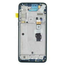 Дисплей для Motorola XT2041 Moto G8 Power з тачскріном в рамці (Blue) (Original)