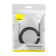 Кабель Baseus Pudding Series USB-A – Lightning (2 м · 12W · 2.4A) (Black)