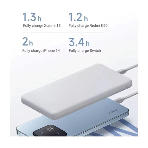 Повербанк Xiaomi Mi 22.5W Lite (10000 mAh) (White)