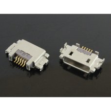 Роз'єм зарядки для Sony LT28i Xperia ion 5 pin (6 кріплень) (контакти посередині) (Micro USB) без шлейфа