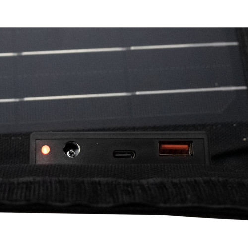 Портативна сонячна панель JS-FLF040A 40 Вт (Black)