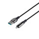 Кабель Hoco S51 Extreme USB-A – Lightning (1.2 м · 12W · 2.4A) (Black)