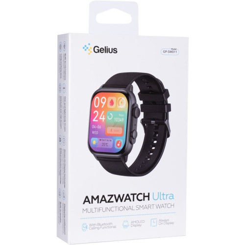 Смарт-часы Gelius Amazwatch Ultra GP-SW011 (Black)