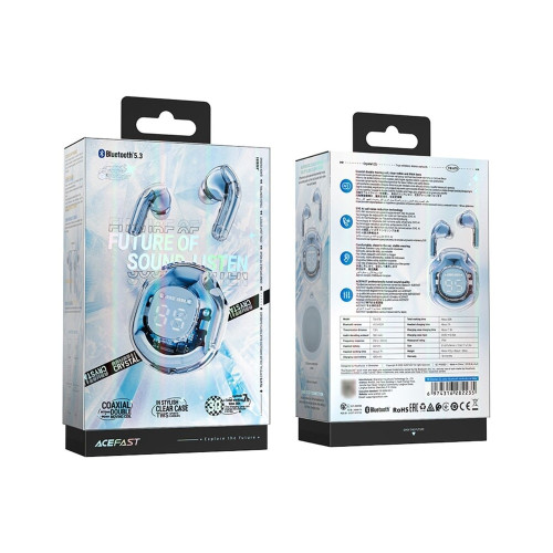 Наушники Bluetooth Acefast T8 TWS (Blue)