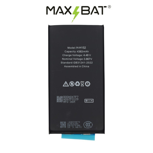 Акумулятор для Apple iPhone 15 Plus (4383 mAh) (Max Bat Cell - без шлейфа)