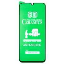 Захисна плівка Ceramic для Samsung A145 Galaxy A14 (2023) (Full Glue) (Black)