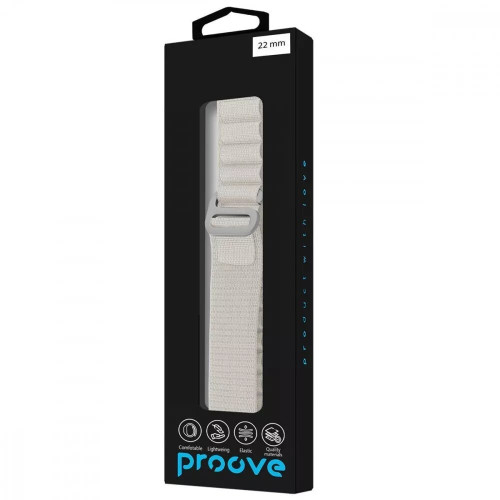 Ремінець Proove Pulse Loop 22 мм (White)