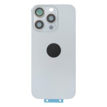 Задняя крышка для Apple iPhone 16 Pro (White) (Original PRC) со стеклом камеры