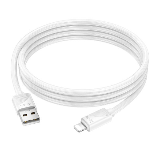 Кабель Hoco X114 USB-A – Lightning (1 м · 12W · 2.4A) (White)