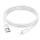 Кабель Hoco X114 USB-A – Lightning (1 м · 12W · 2.4A) (White)