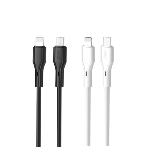Кабель XO NB230 Rock Series USB-A – Lightning (1 м · 12W · 2.4A) (Black)