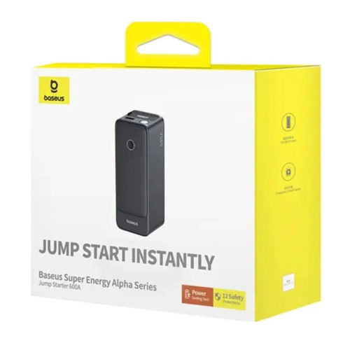 Повербанк Car Jump Starter Baseus Super Energy Alpha Series 600A (Black)