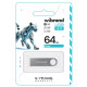 Флешка Wibrand Puma 64GB USB 2.0 (Silver)