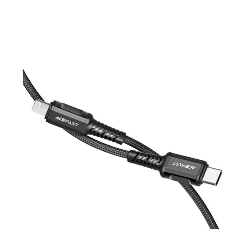Кабель Acefast C1-01 Type-C – Lightning (1.2 м · 30W · 3A) (Black)