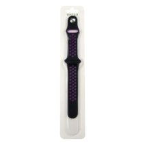 Ремешок для Apple Watch 42/44/45/49 мм Sport Nike (Black/Violet)