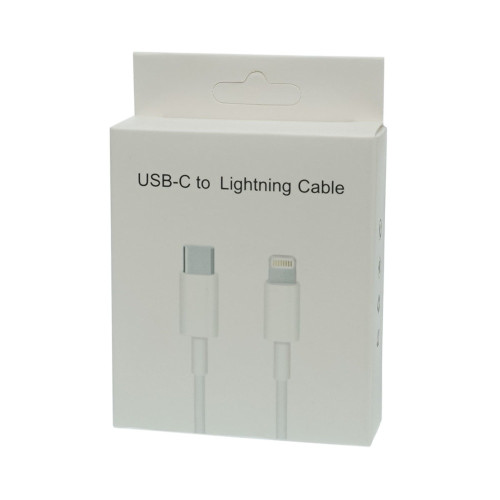 Кабель Onyx Type-C – Lightning (NO LOGO) (1 м · 25W · 3A) (White)