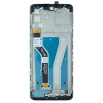 Дисплей для Motorola XT2135 Moto G60 з тачскріном в рамці (Black)