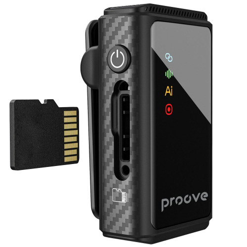 Бездротовий петличний мікрофон Proove Forum Pro (Black)
