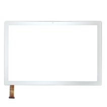 Сенсорное стекло для Teclast P20S (универсальное №117) (2.5D) (Размер 157x238 мм) 45 pin (White) (Более острые углы) (version 1)
