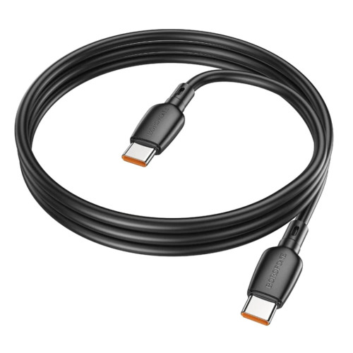 Кабель Borofone BX93 Type-C – Type-C (1 м · 100W · 3A) (Black)