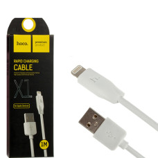Кабель Hoco X1 Rapid USB-A – Lightning (1 м · 12W · 2.4A) (White)