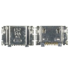 Роз'єм зарядки для Samsung J210 Galaxy J2 (2016) 7 pin (6 кріплень) (контакти знизу) (Micro USB) без шлейфа