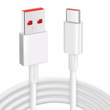 Кабель Xiaomi USB-A – Type-C (OEM) (1 м · 120W · 6A) (White)