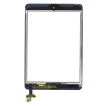 Сенсорне скло для Apple iPad mini (2012) з кнопкою (Black)