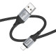 Кабель Hoco X102 USB-A – Lightning (1 м · 12W · 2.4A) (Black)