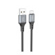Кабель Hoco X92 USB-A – Micro-USB (3 м · 12W · 2.4A) (Black)