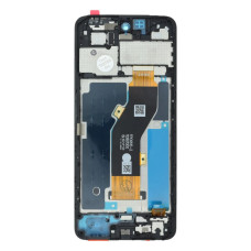 Дисплей для Infinix Smart 8 з тачскріном в рамці (Black) (ver. FPC)