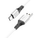 Кабель Hoco X86 USB-A – Type-C (1 м · 15W · 3A) (White)