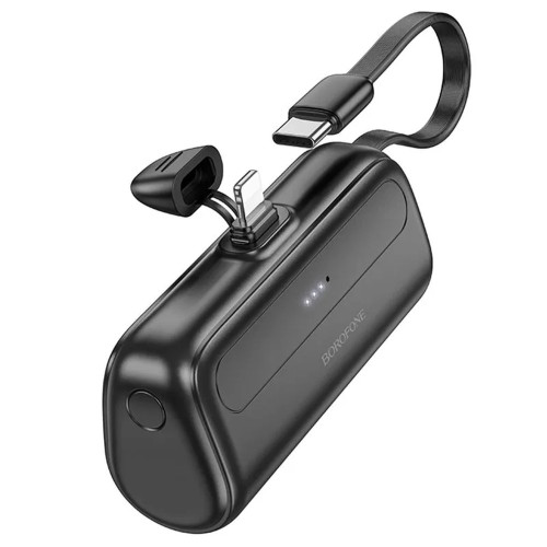 Повербанк Borofone BJ41 с кабелем Type-C (5000 mAh) (Black)