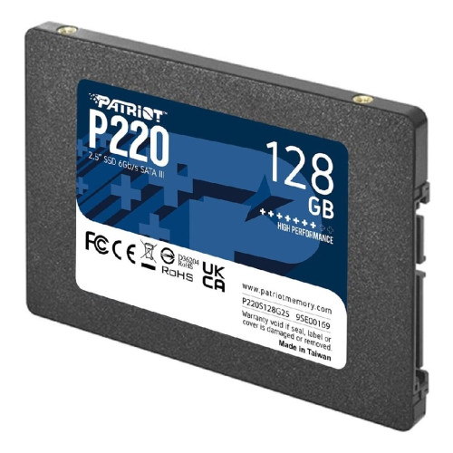 SSD-накопитель Patriot P220 128GB 2.5 SATA III