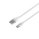 Кабель Remax RC-075a USB-A – Type-C (White)