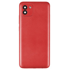 Задняя крышка для Samsung A035 Galaxy A03 (2021) (Red) (Original PRC)